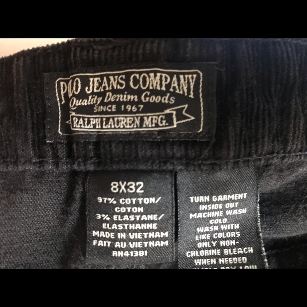 Polo corduroy pants